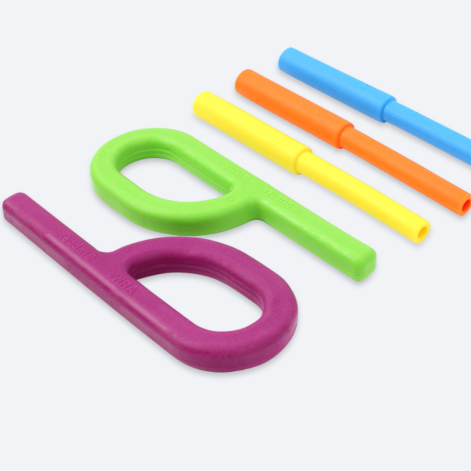 5 Kademeli Oral Motor Çiğneme Tüpleri Seti